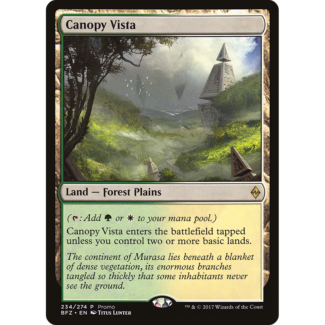 Canopy Vista (SSP-234) - BFZ Standard Series