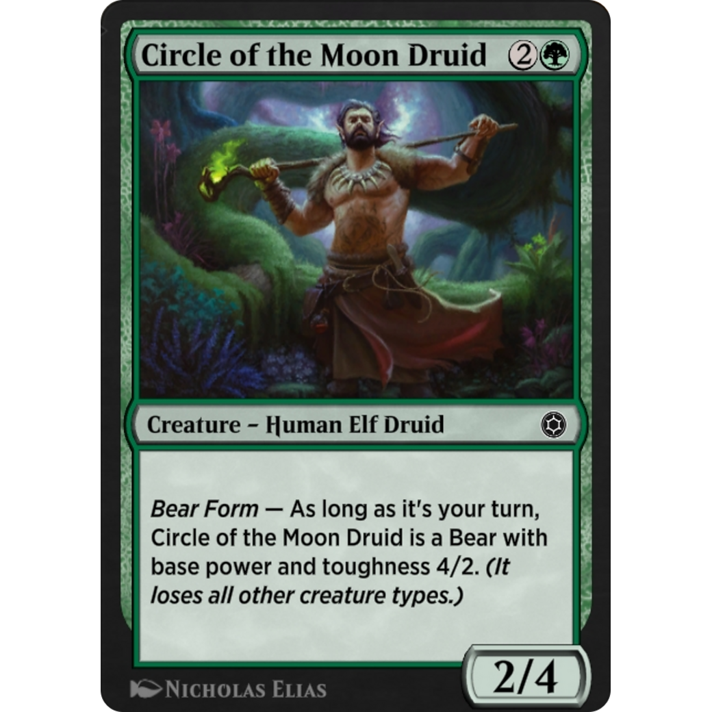 Circle of the Moon Druid (HBG-204) - Alchemy Horizons: Baldur's Gate