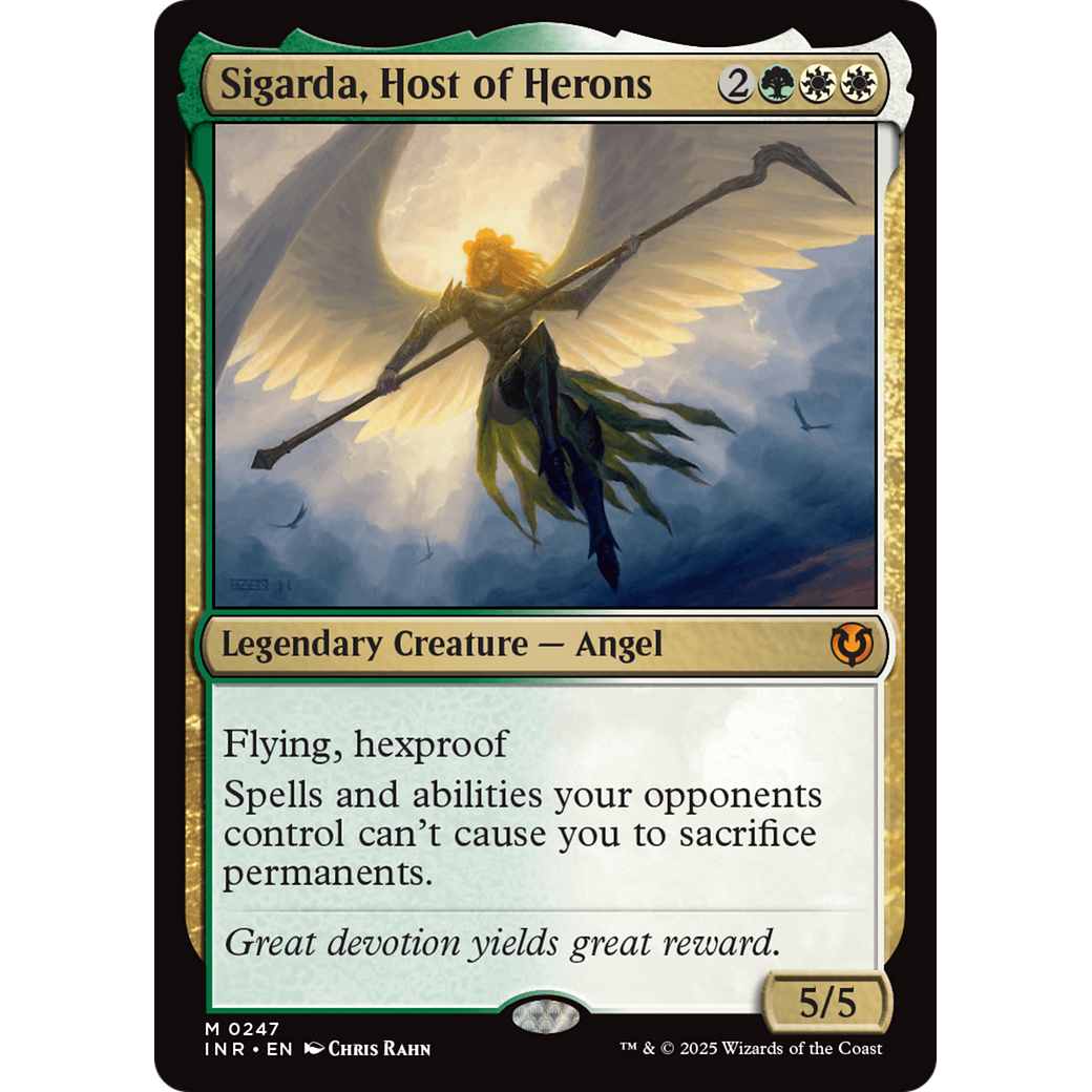 Sigarda, Host of Herons (INR-247) - Innistrad Remastered Foil
