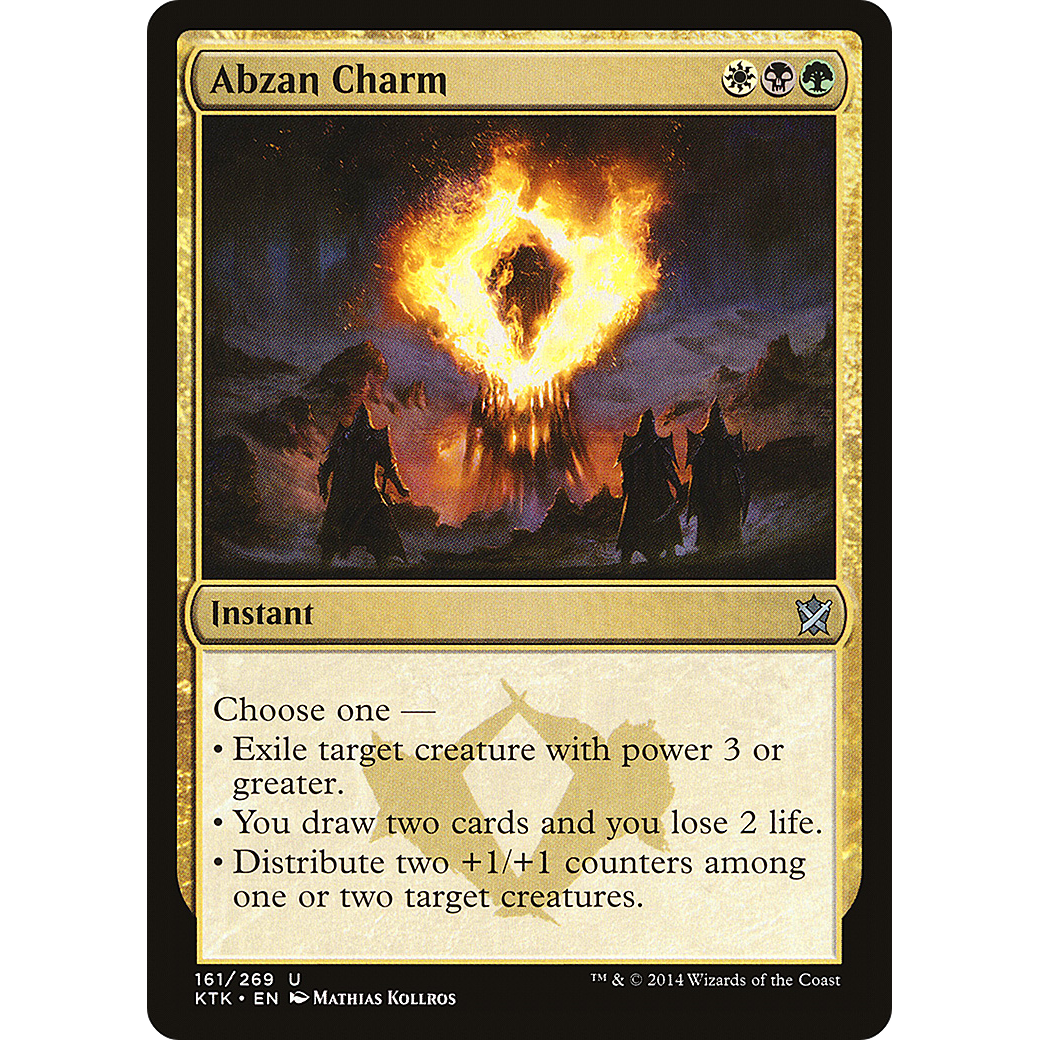 Abzan Charm (KTK-161) - Khans of Tarkir