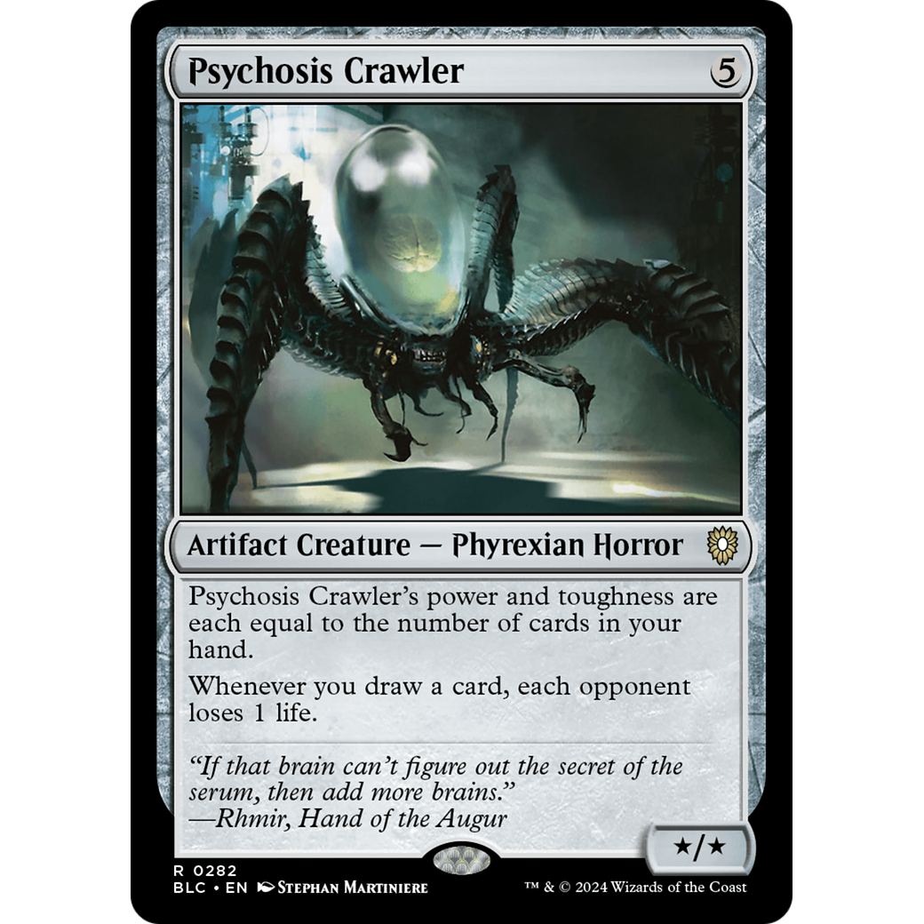 Psychosis Crawler (BLC-282) - Bloomburrow Commander