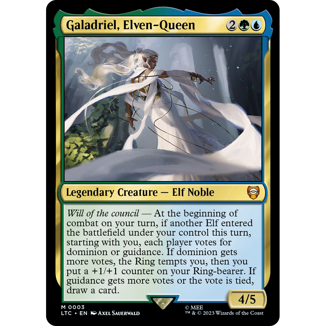 Galadriel, Elven-Queen (LTC-003) - Tales of Middle-earth Commander