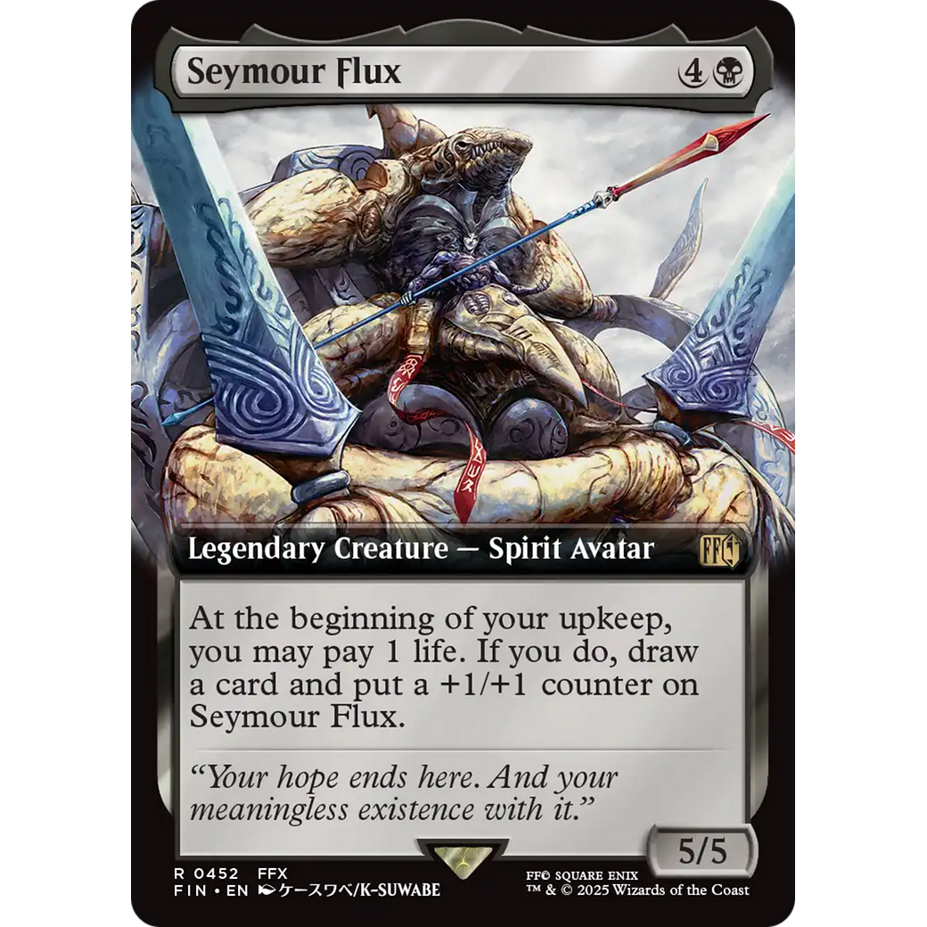 Seymour Flux (FIN-452) - FINAL FANTASY: (Extended Art) Foil