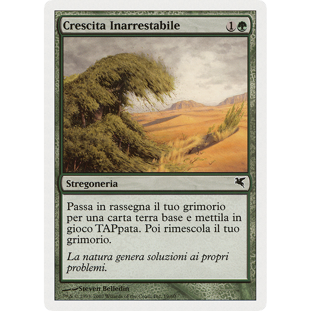 Rampant Growth (Italian) - "Crescita Inarrestabile" (K19) (PSAL-K19) - Salvat 2005