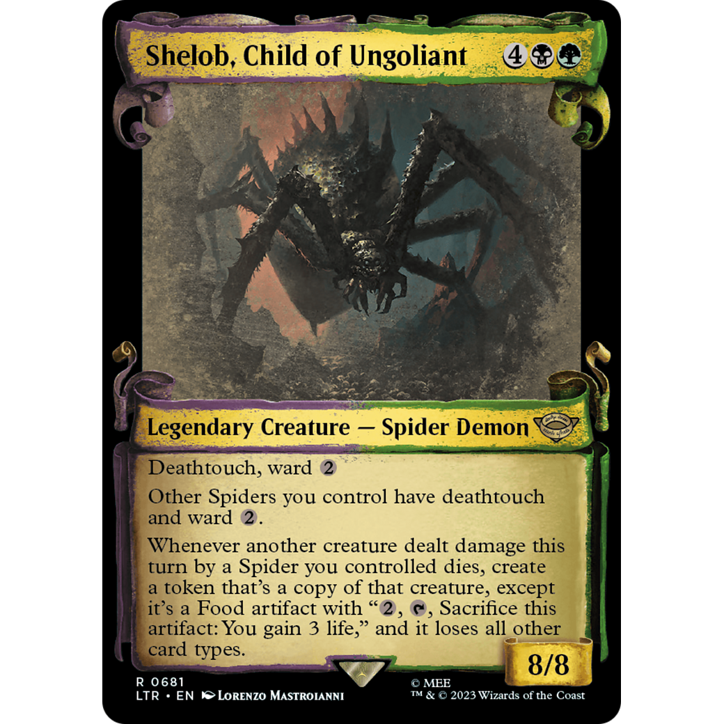 Shelob, Child of Ungoliant (LTR-681) - The Lord of the Rings: Tales of Middle-earth: (Showcase)