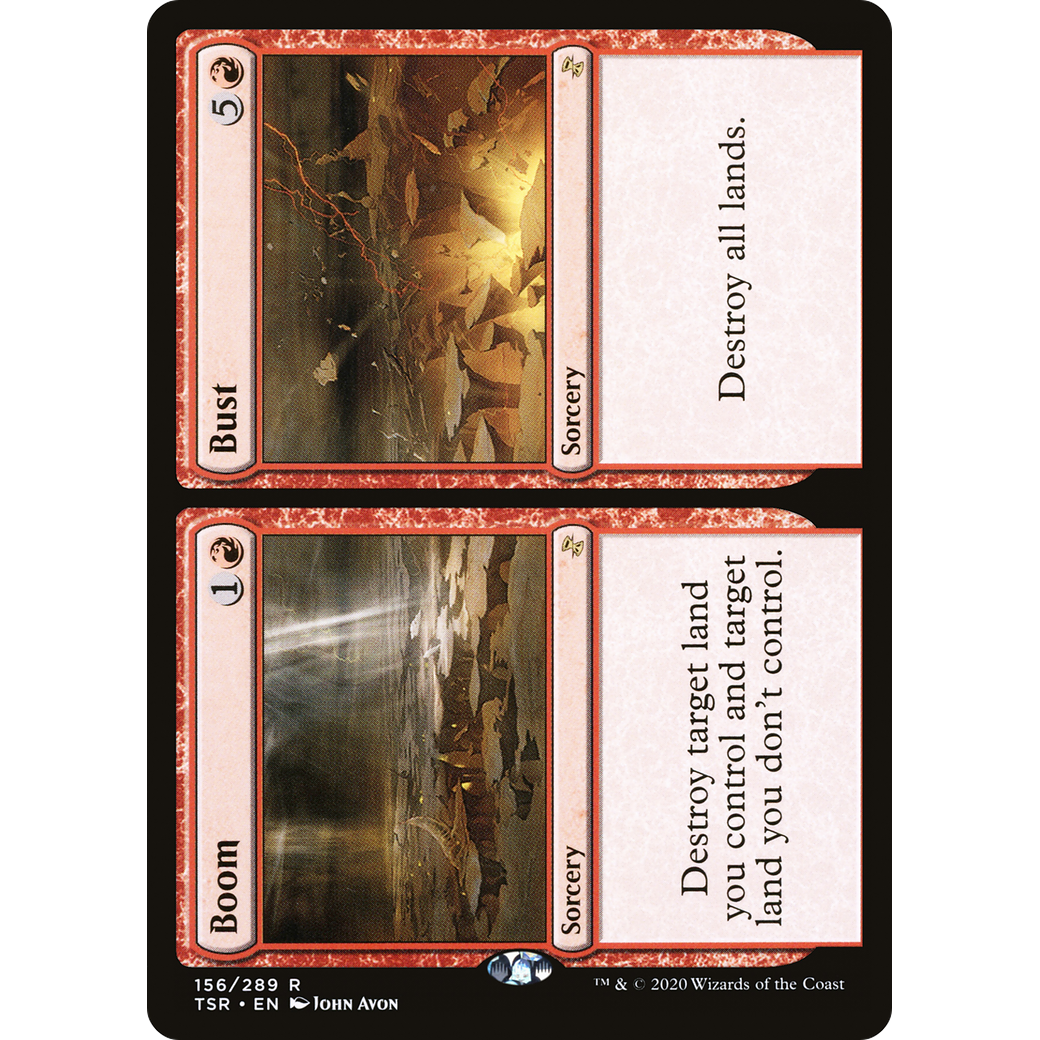 Boom // Bust (TSR-156) - Time Spiral Remastered Foil