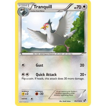 Tranquill 85/114 - Black and White