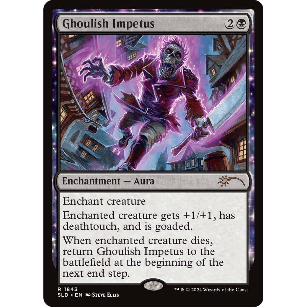 Ghoulish Impetus (SLD-1843) - Secret Lair Drop: (enchantment)