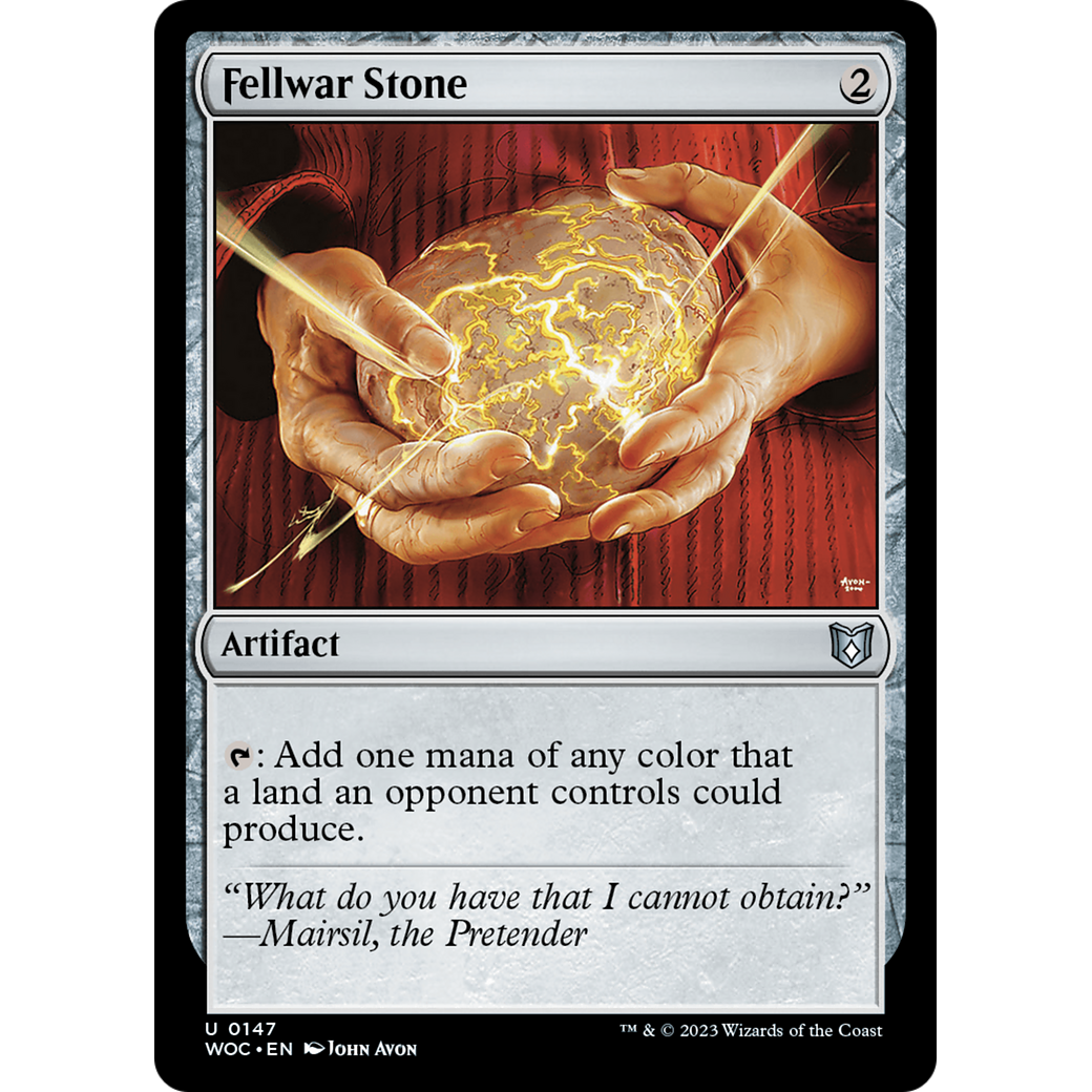 Fellwar Stone (WOC-147) - Wilds of Eldraine Commander