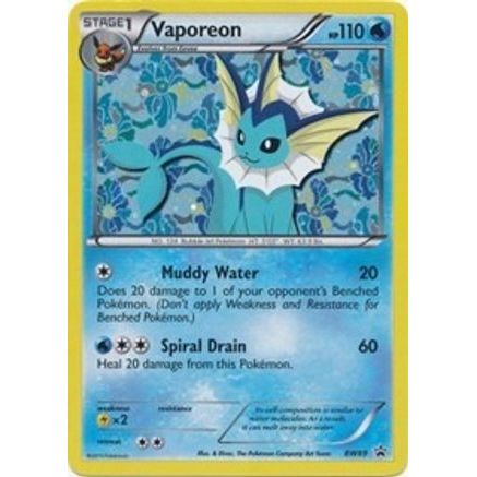 Vaporeon - BW89 BW89/101 - Black and White Promos Holofoil