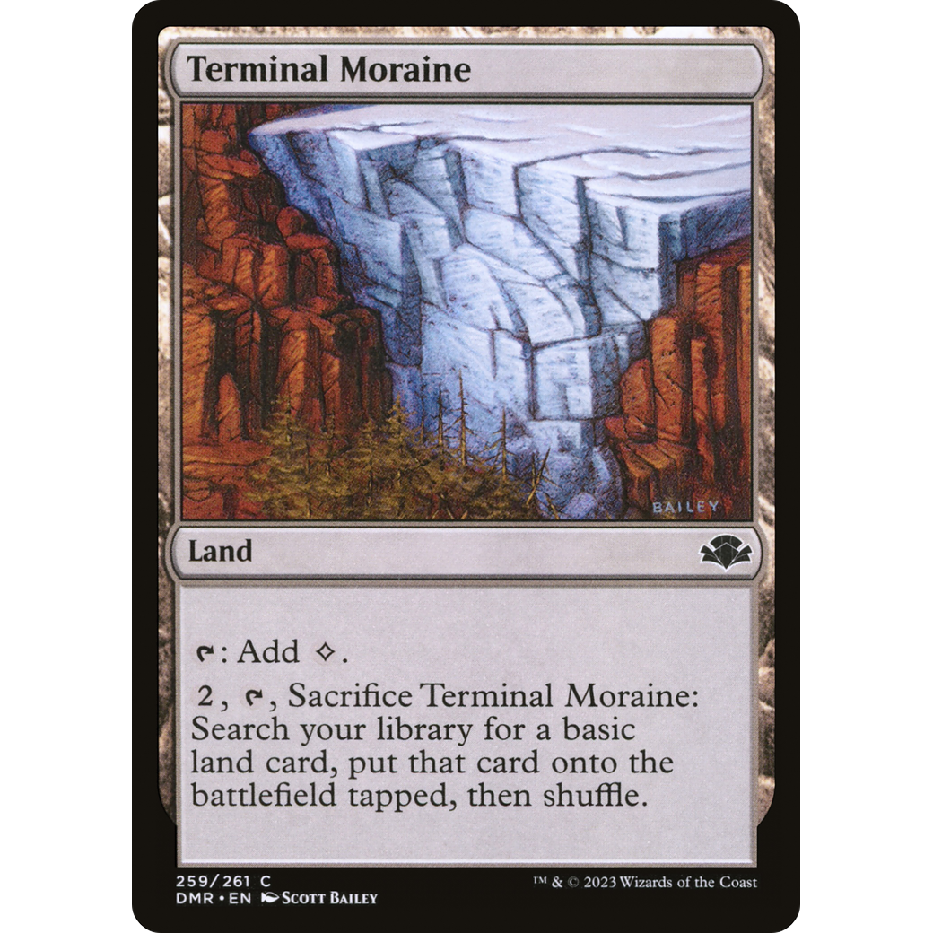 Terminal Moraine (DMR-259) - Dominaria Remastered Foil