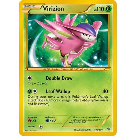 Virizion (Secret) 103/101 - Plasma Blast Holofoil