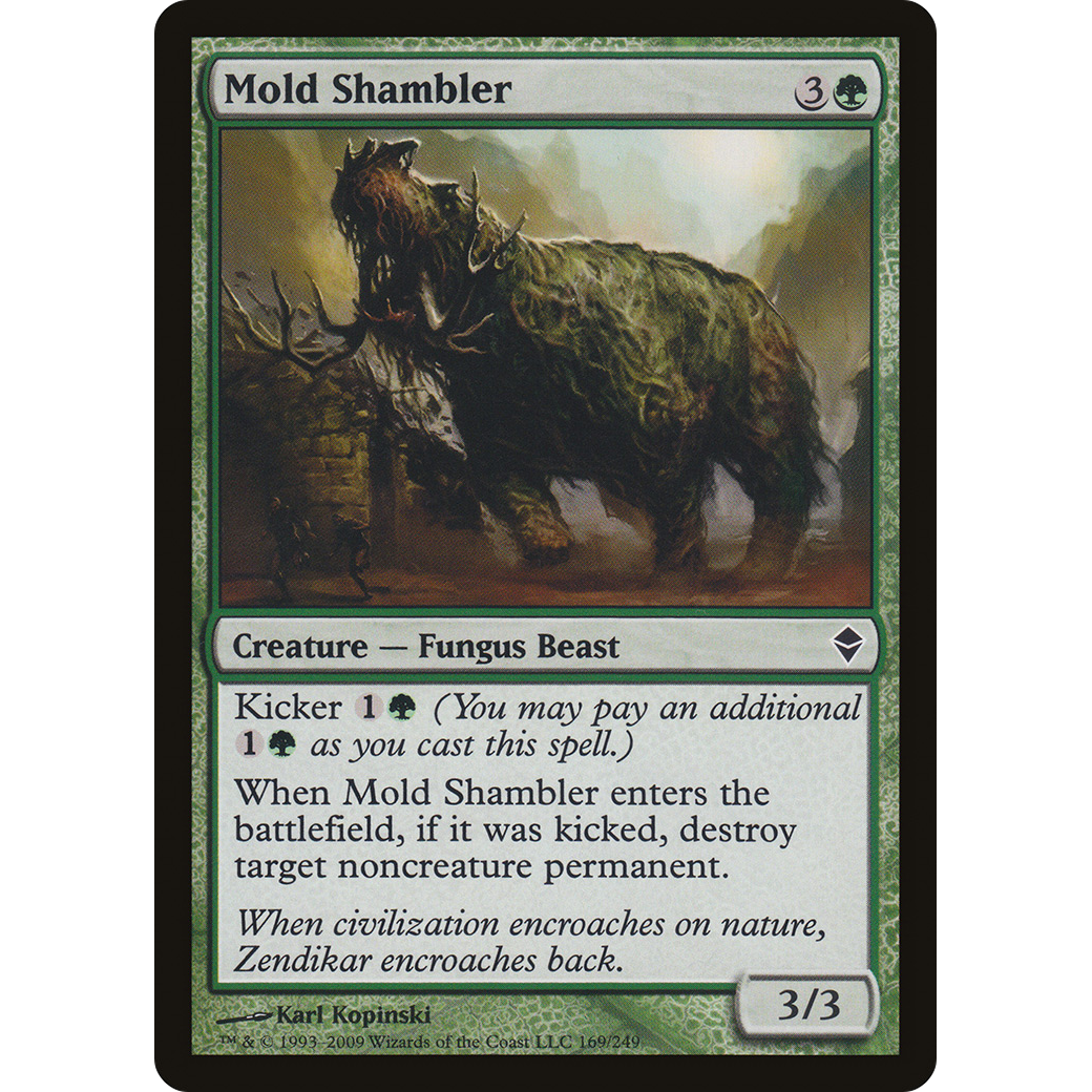 Mold Shambler (ZEN-169) - Zendikar Foil