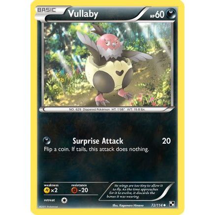 Vullaby 72/114 - Black and White