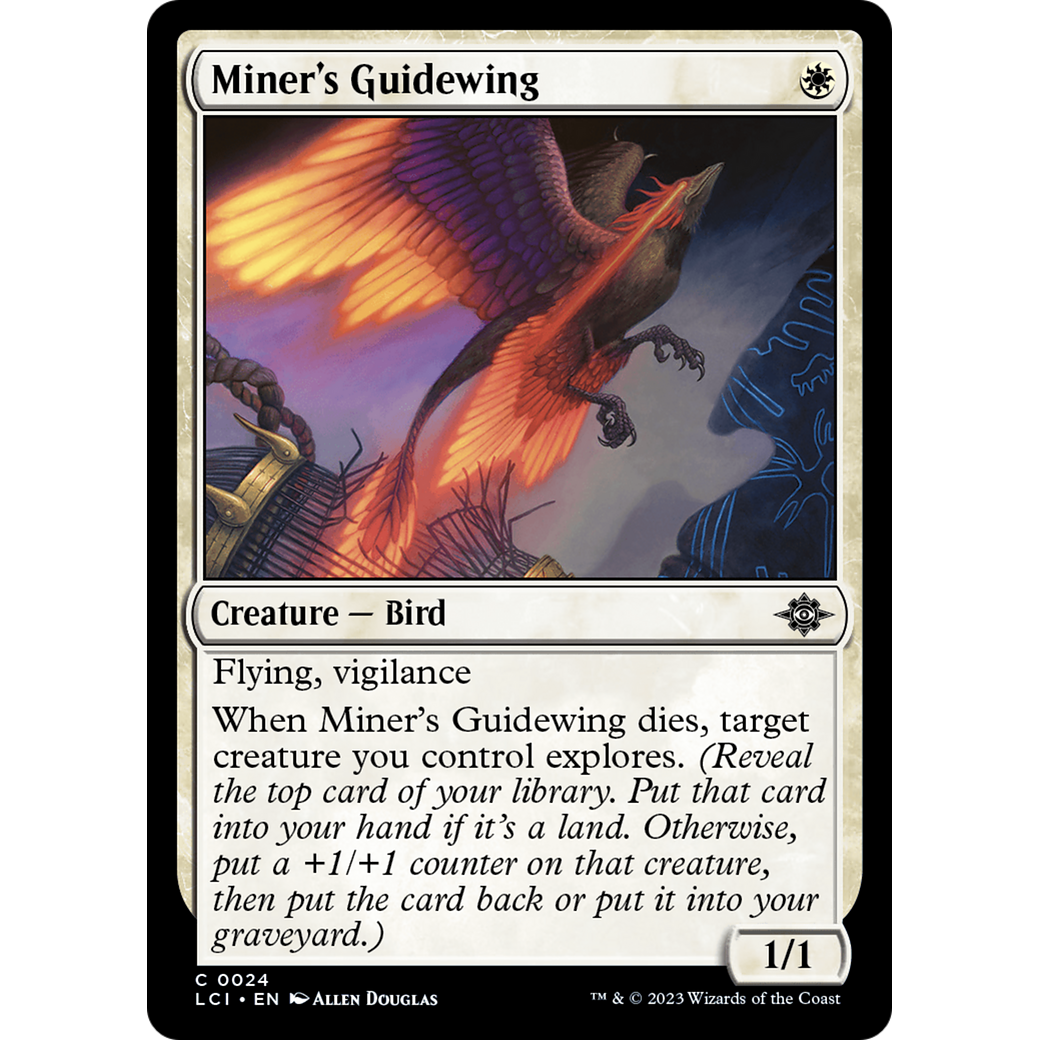 Miner's Guidewing (LCI-024) - The Lost Caverns of Ixalan Foil