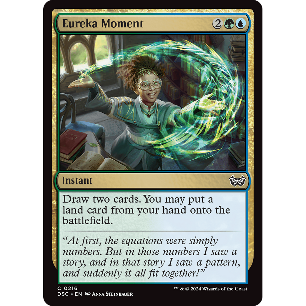 Eureka Moment (DSC-216) - Duskmourn: House of Horror Commander