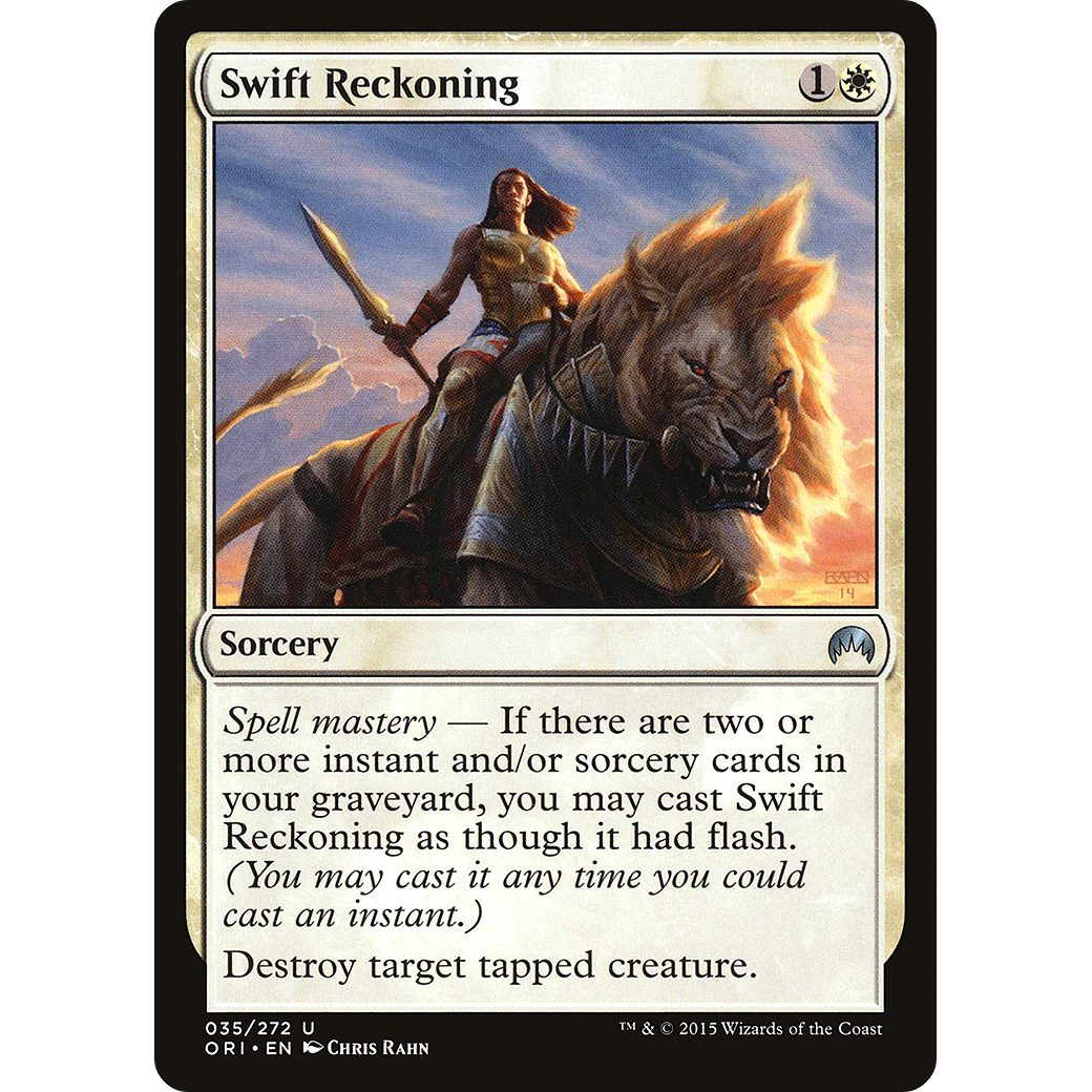 Swift Reckoning (ORI-035) - Magic Origins