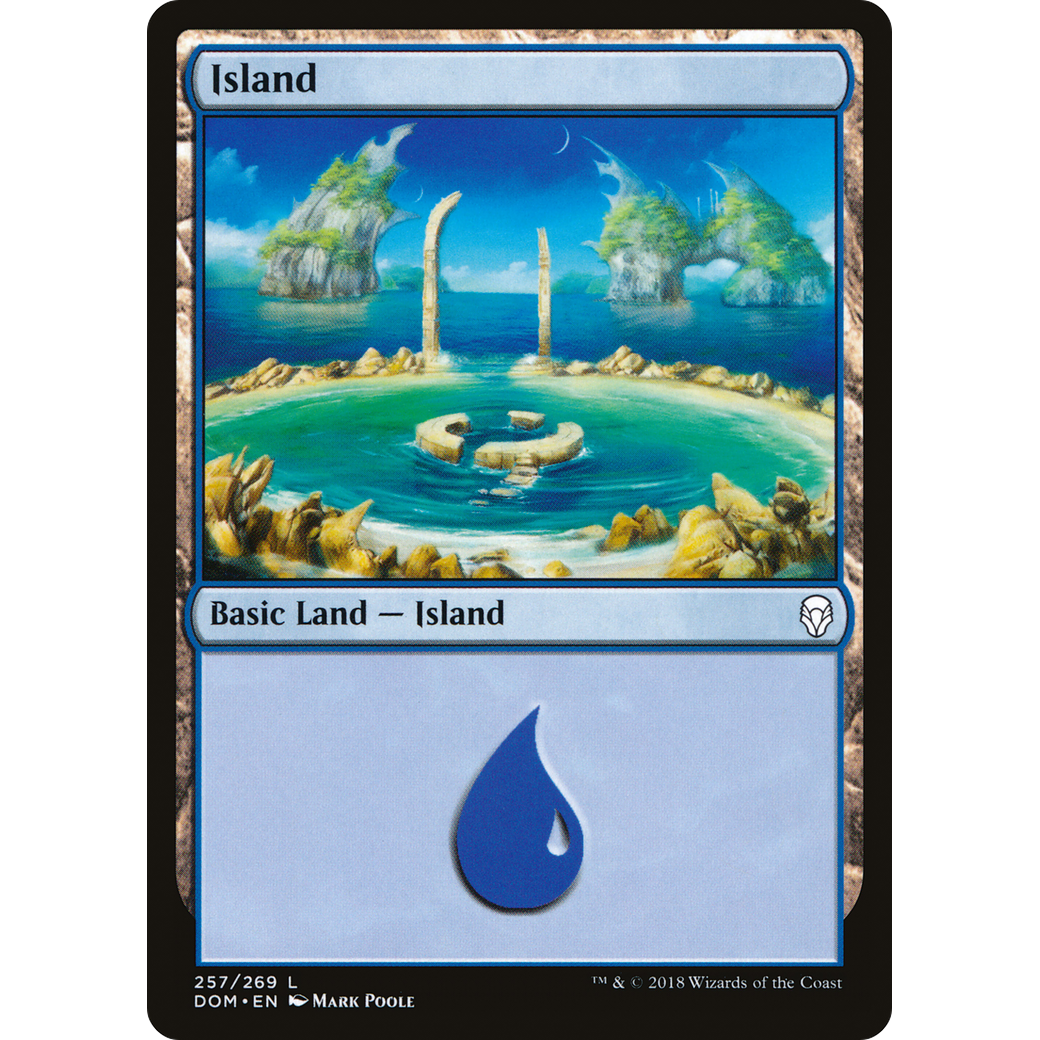 Island (257) (DOM-257) - Dominaria