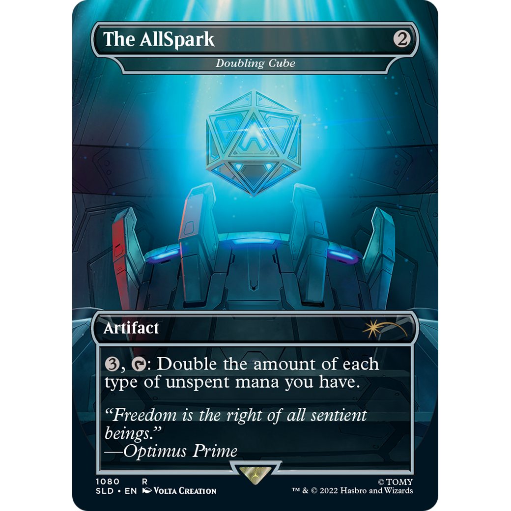 The AllSpark - Doubling Cube (SLD-1080) - Secret Lair Drop (Borderless)