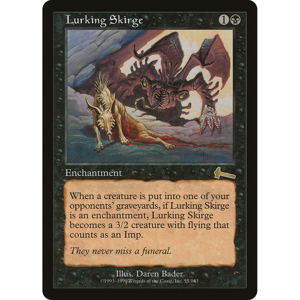 Lurking Skirge (ULG-055) - Urza's Legacy Foil