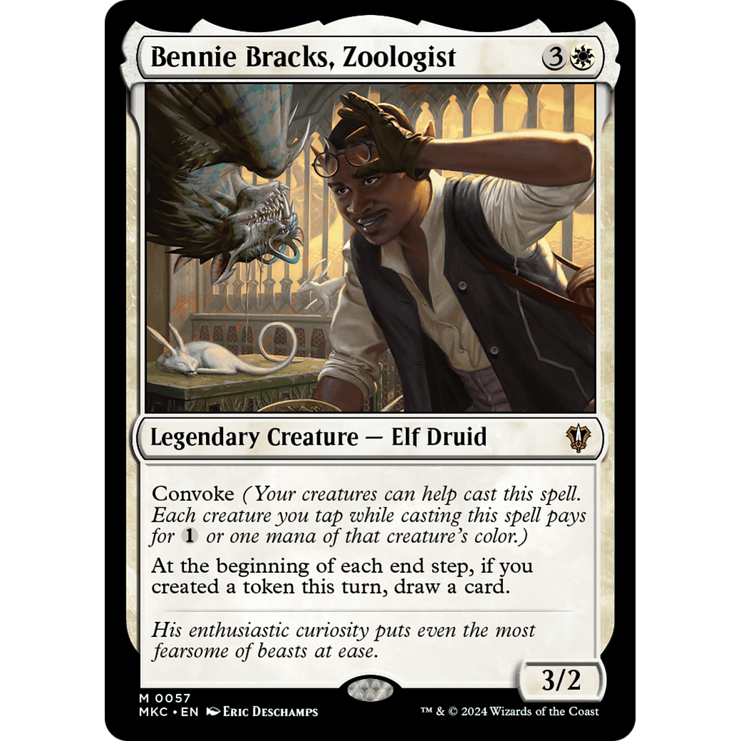 Bennie Bracks, Zoologist (MKC-057) - Murders at Karlov Manor Commander