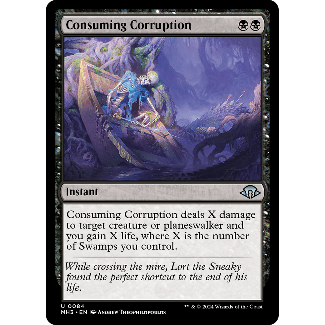 Consuming Corruption (MH3-084) - Modern Horizons 3 Foil