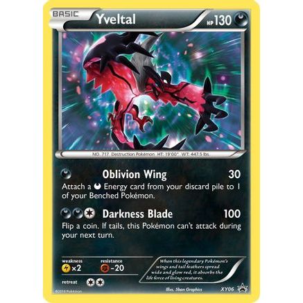 Yveltal - XY06 XY06/211 - XY Promos Holofoil