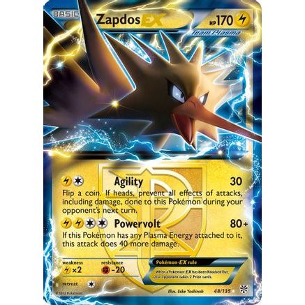 Zapdos EX (Team Plasma) 48/135 - Plasma Storm Holofoil