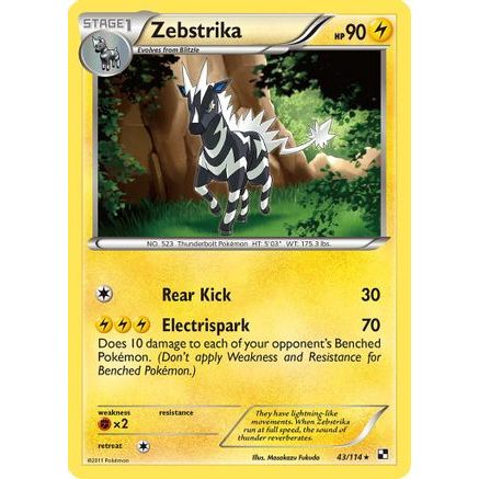 Zebstrika (43) 43/114 - Black and White