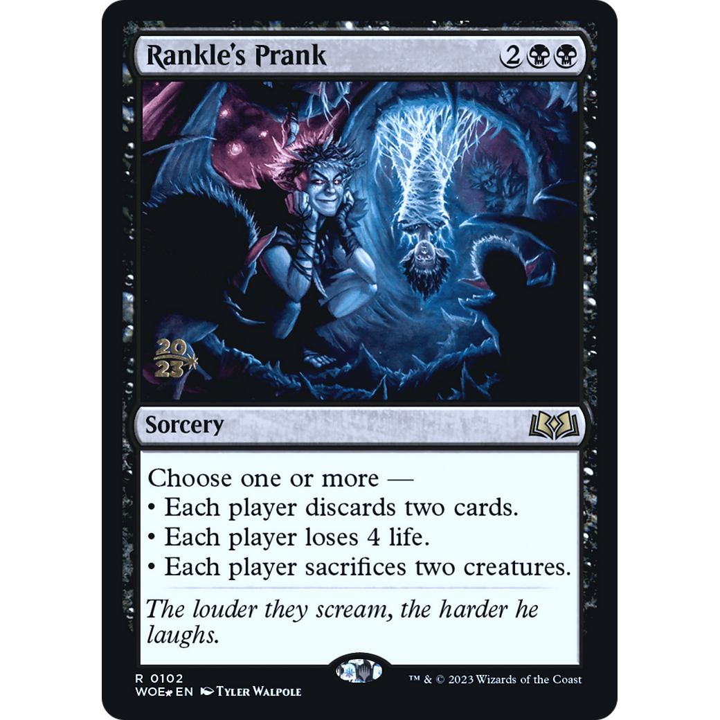 Rankle's Prank (PRE-102S) - Wilds of Eldraine Promos Foil
