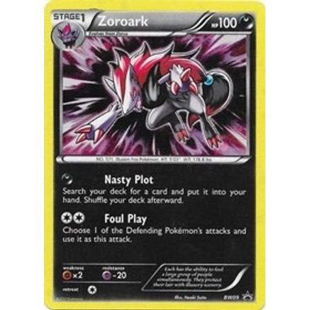 Zoroark - BW09 BW09/101 - Black and White Promos Holofoil
