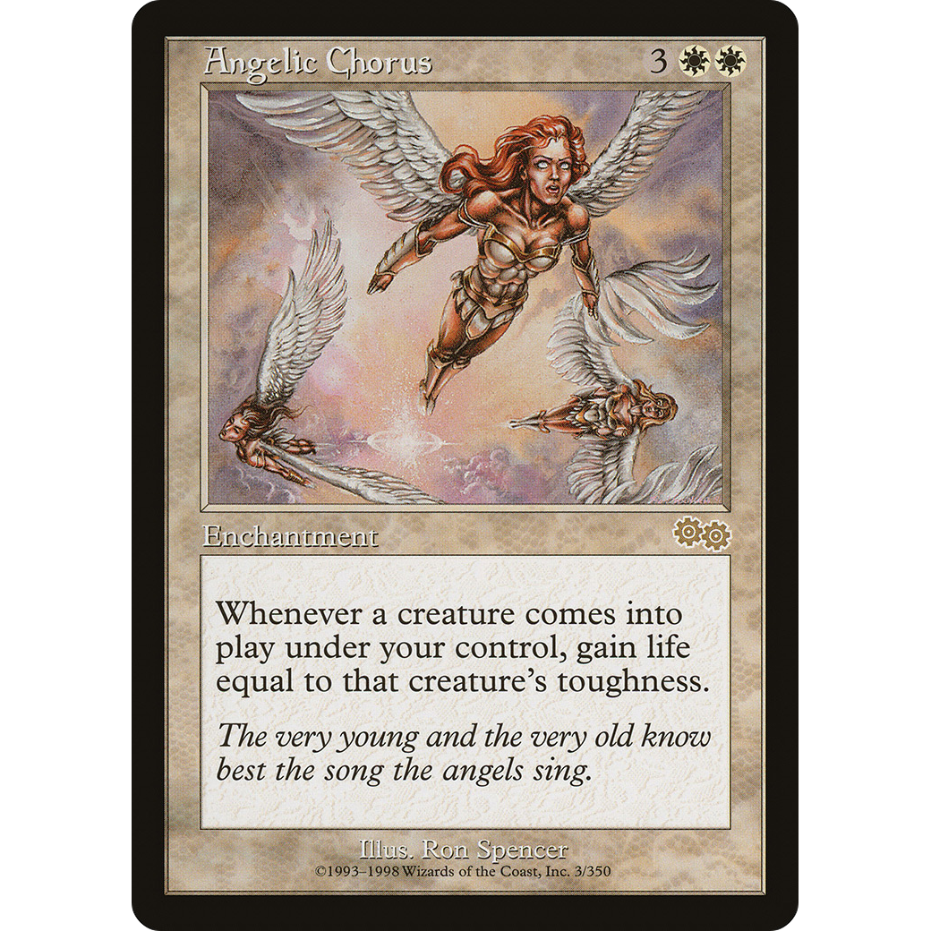 Angelic Chorus (USG-003) - Urza's Saga