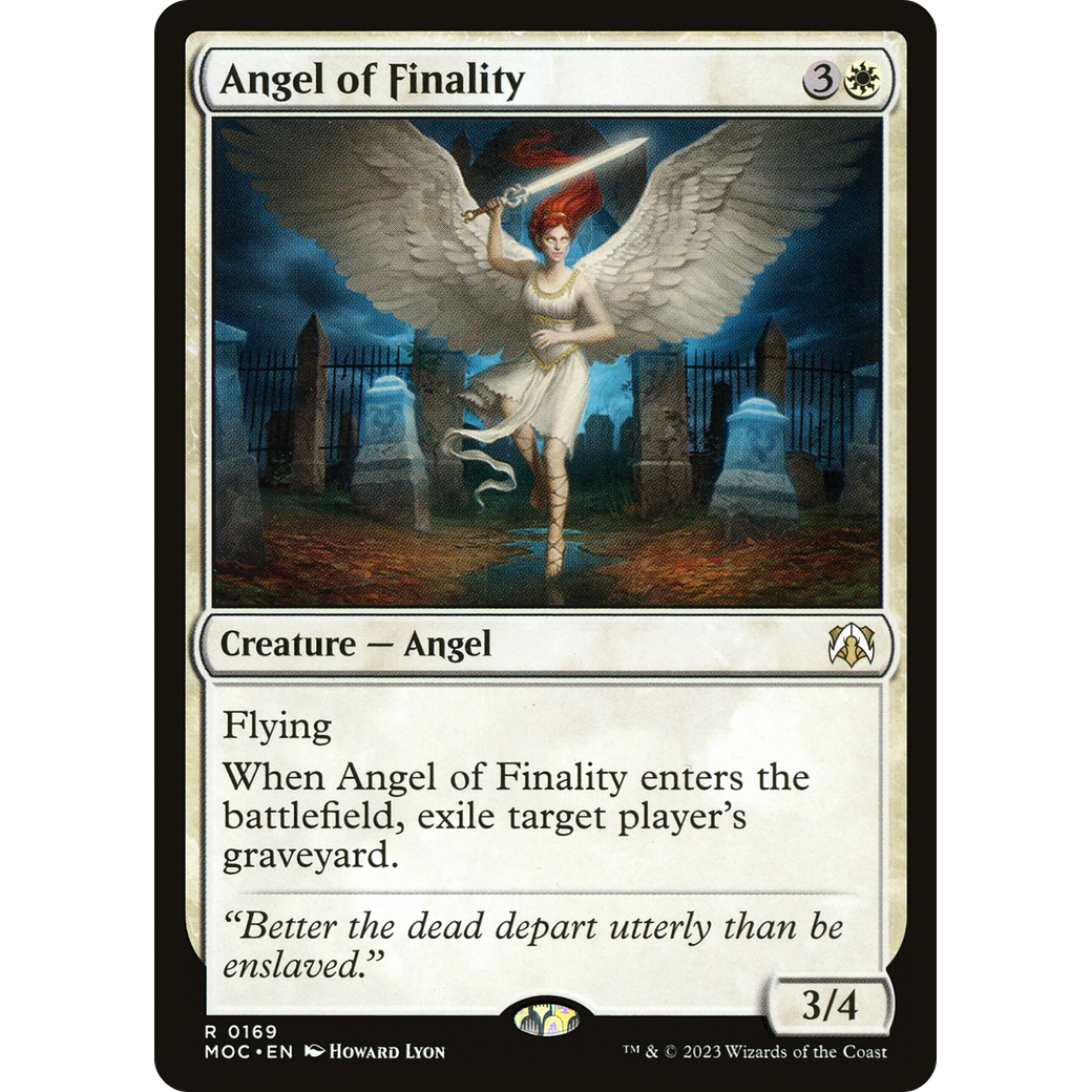 Angel of Finality (MOC-169) - March of the Machine Commander