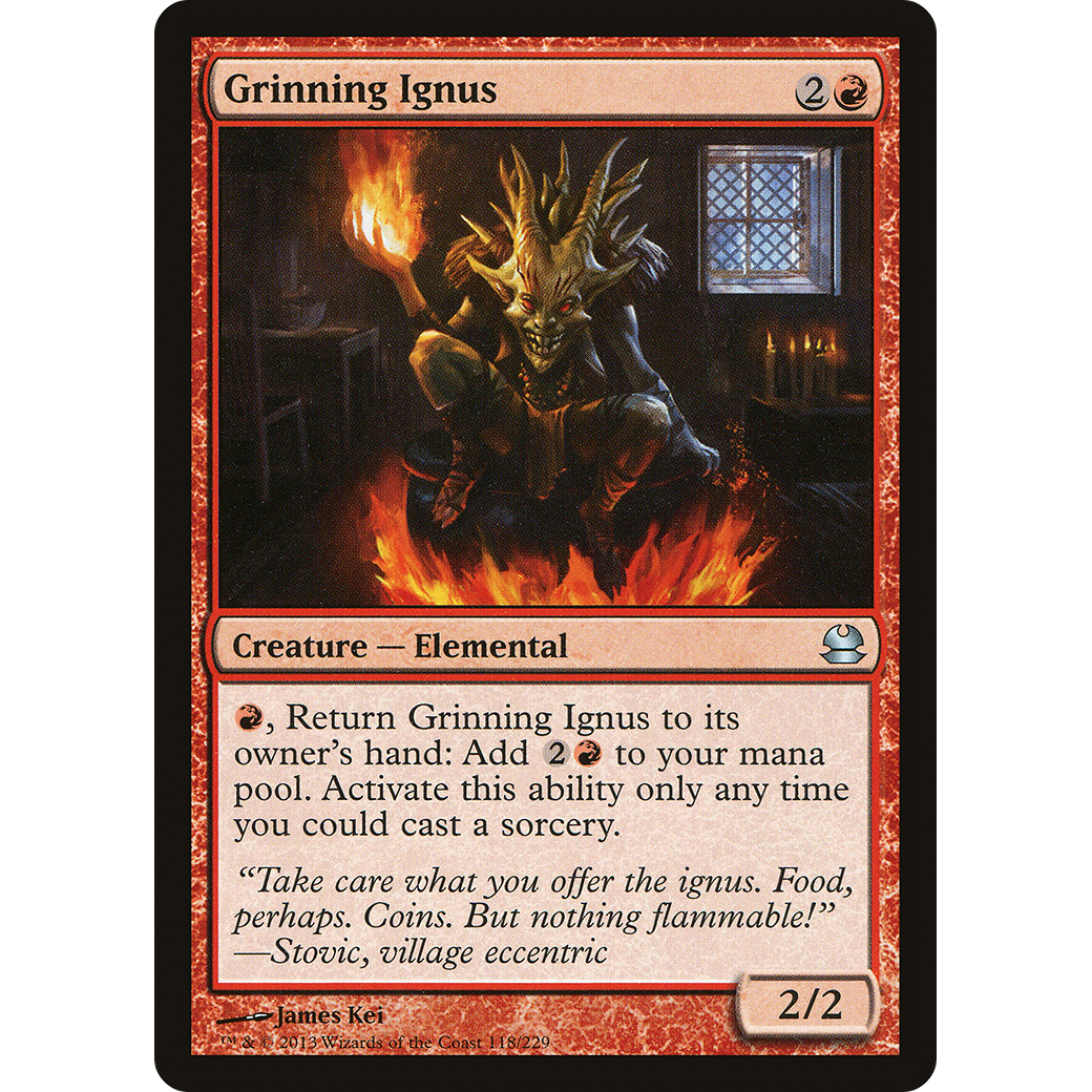 Grinning Ignus (MMA-118) - Modern Masters