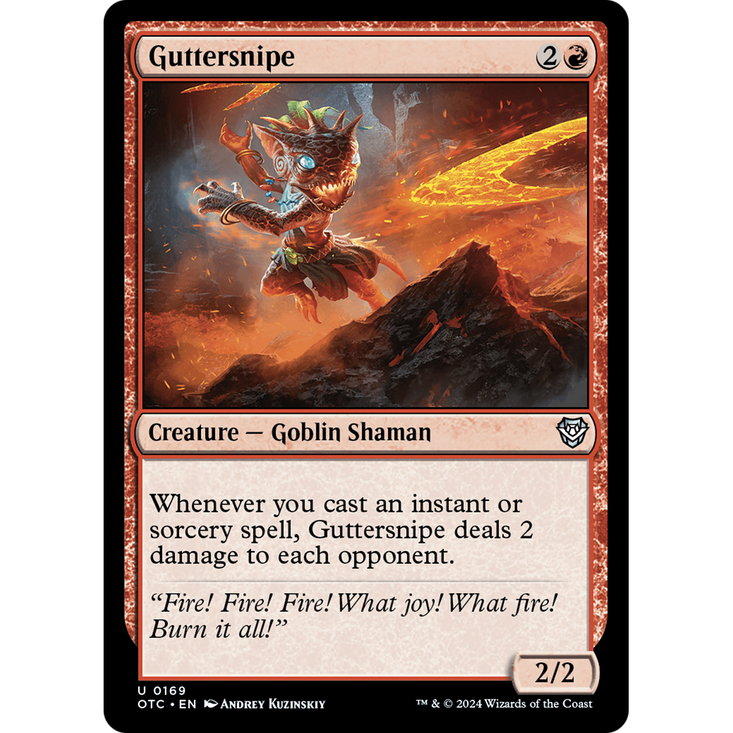 Guttersnipe (OTC-169) - Outlaws of Thunder Junction Commander