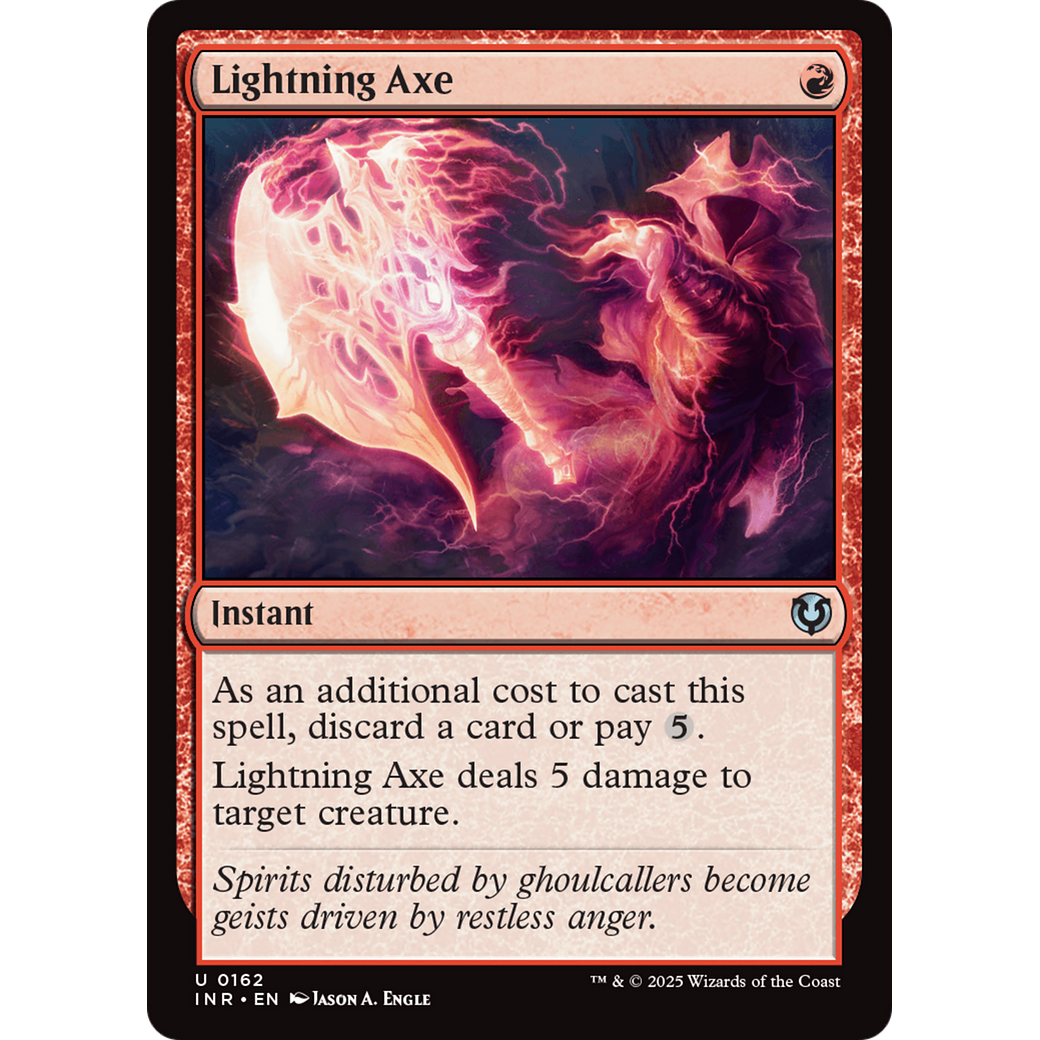 Lightning Axe (INR-162) - Innistrad Remastered