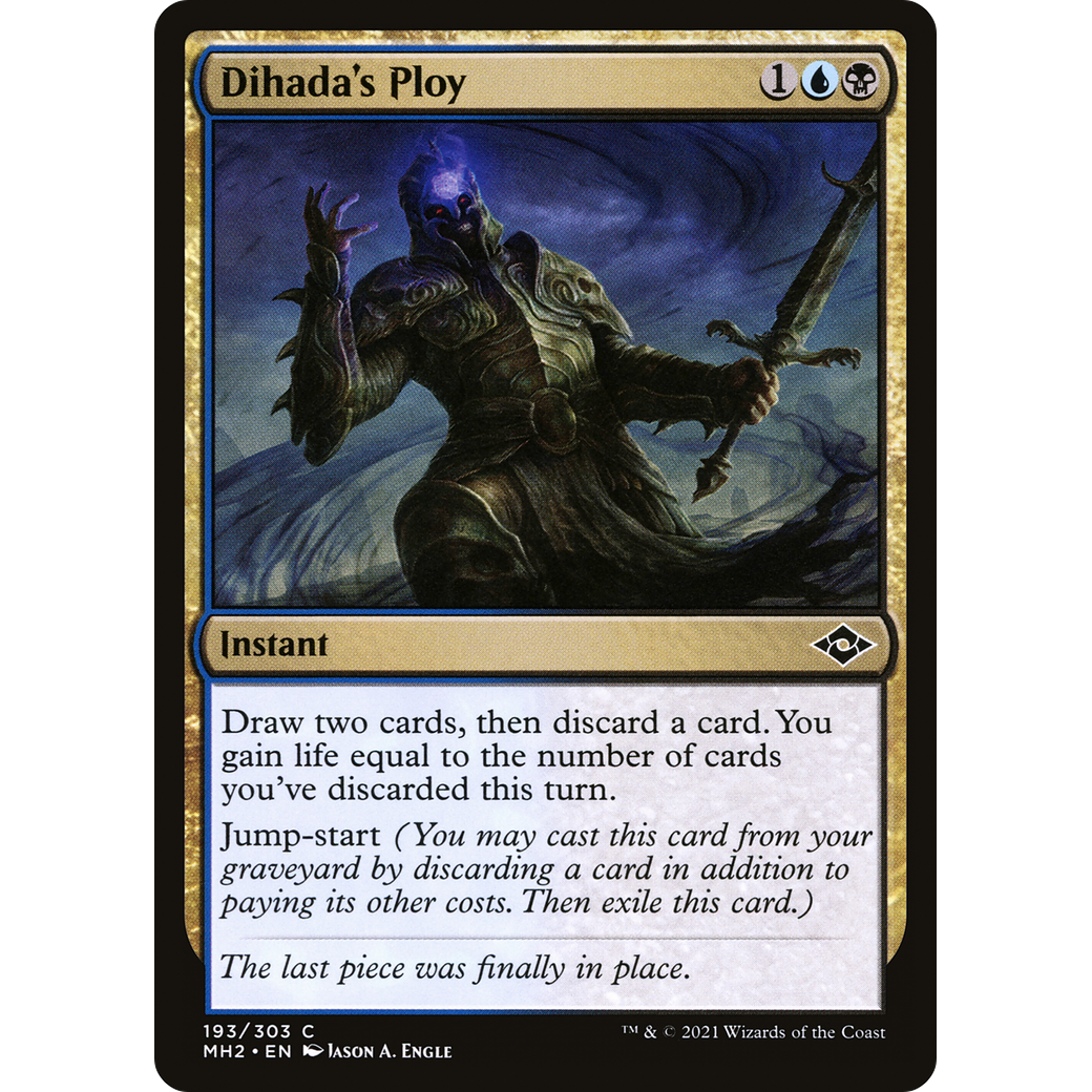 Dihada's Ploy (MH2-193) - Modern Horizons 2 Foil