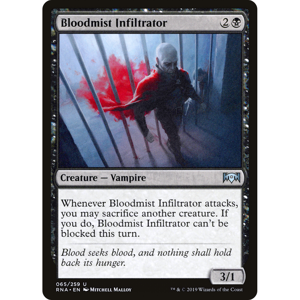 Bloodmist Infiltrator (RNA-065) - Ravnica Allegiance