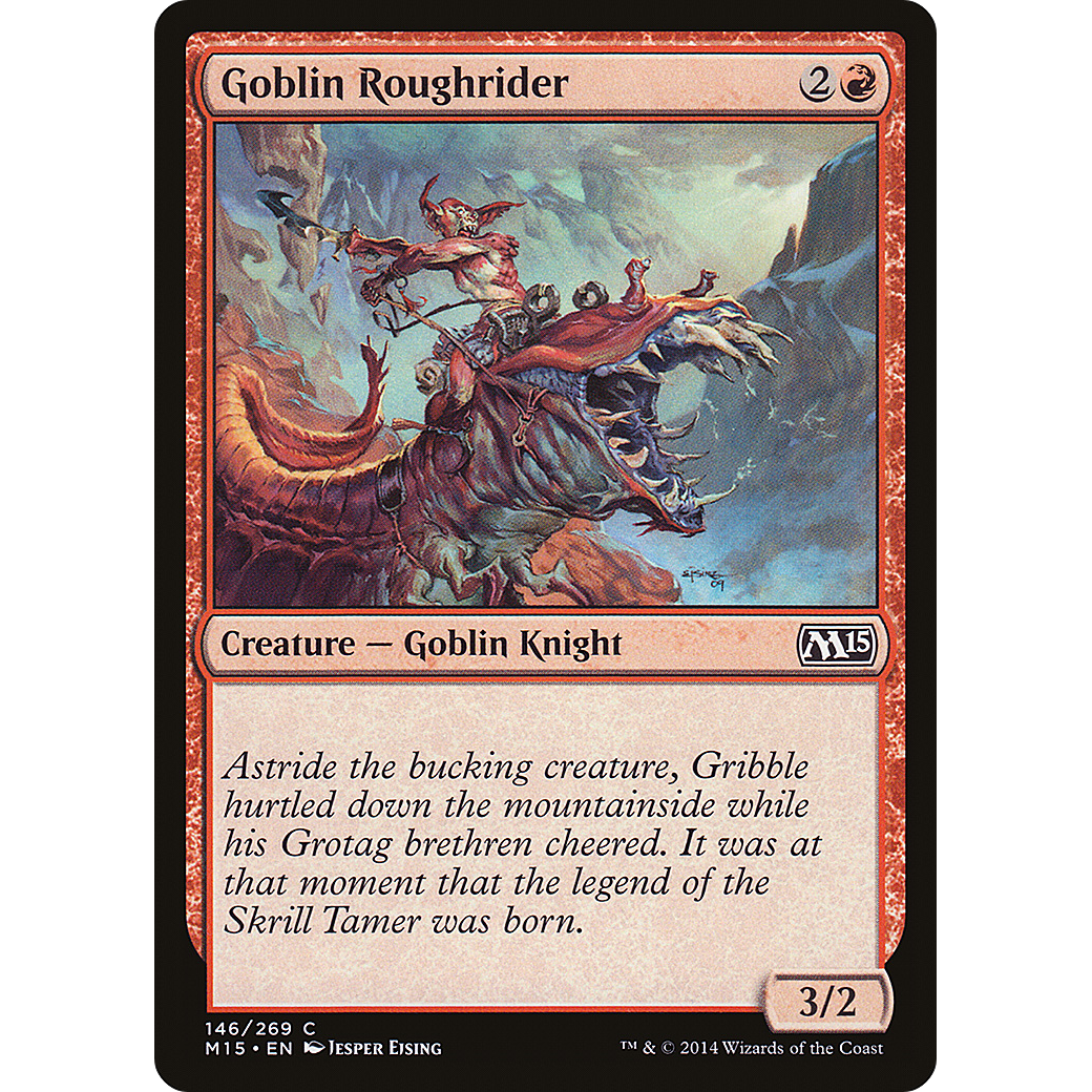 Goblin Roughrider (M15-146) - Magic 2015 Foil
