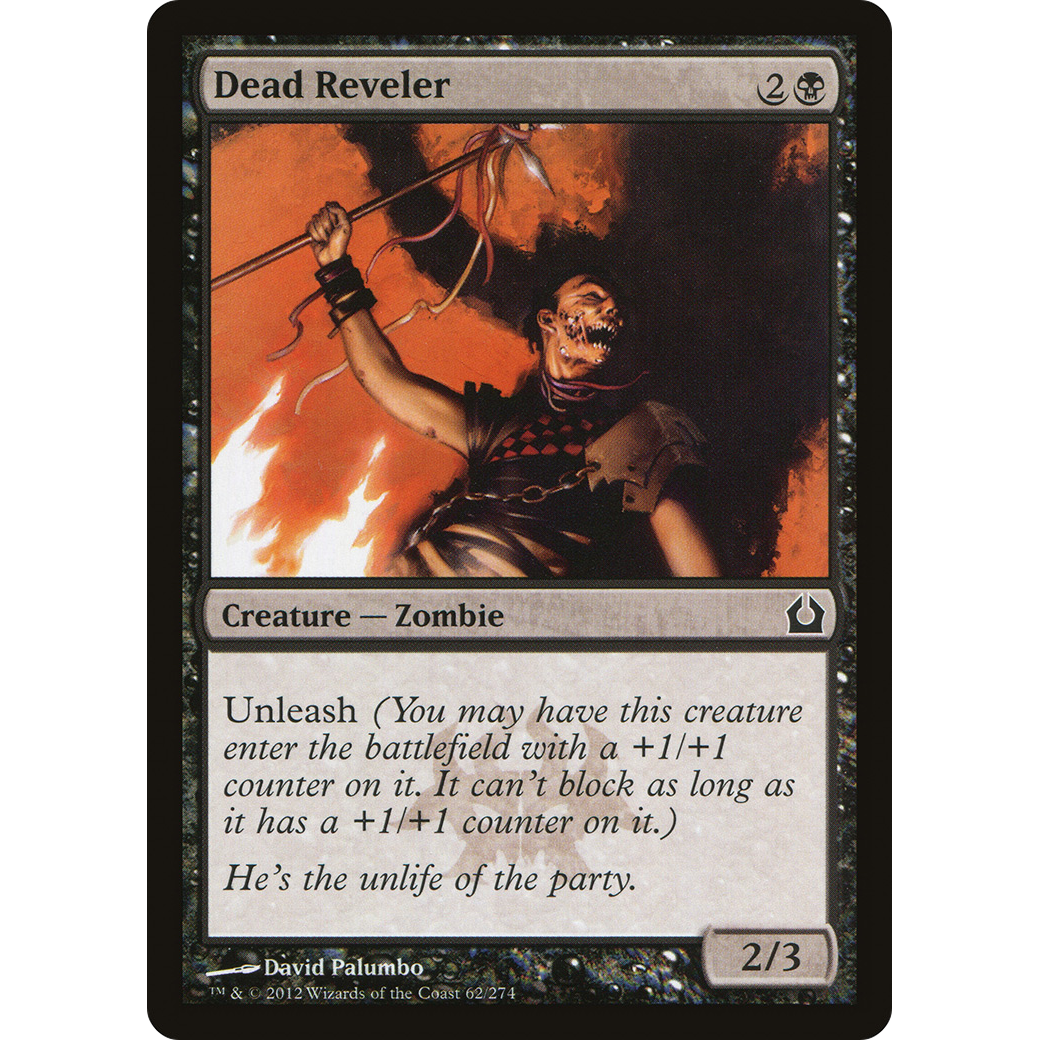 Dead Reveler (RTR-062) - Return to Ravnica Foil