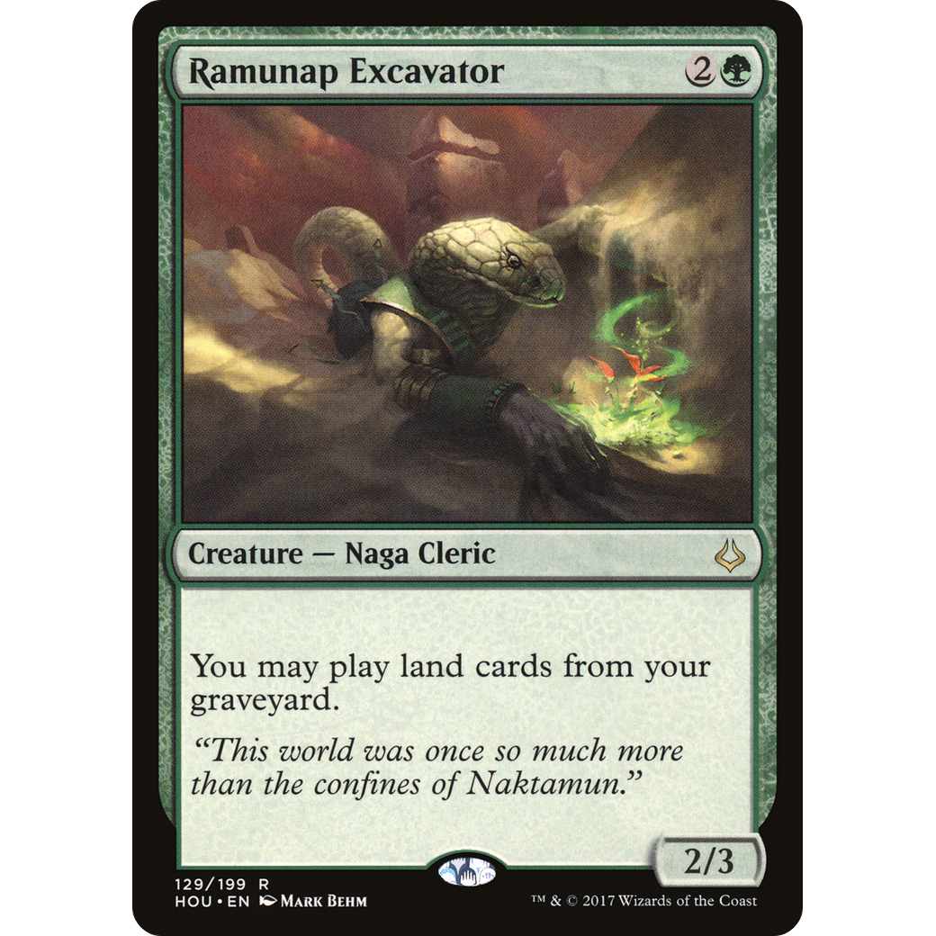 Ramunap Excavator (HOU-129) - Hour of Devastation Foil