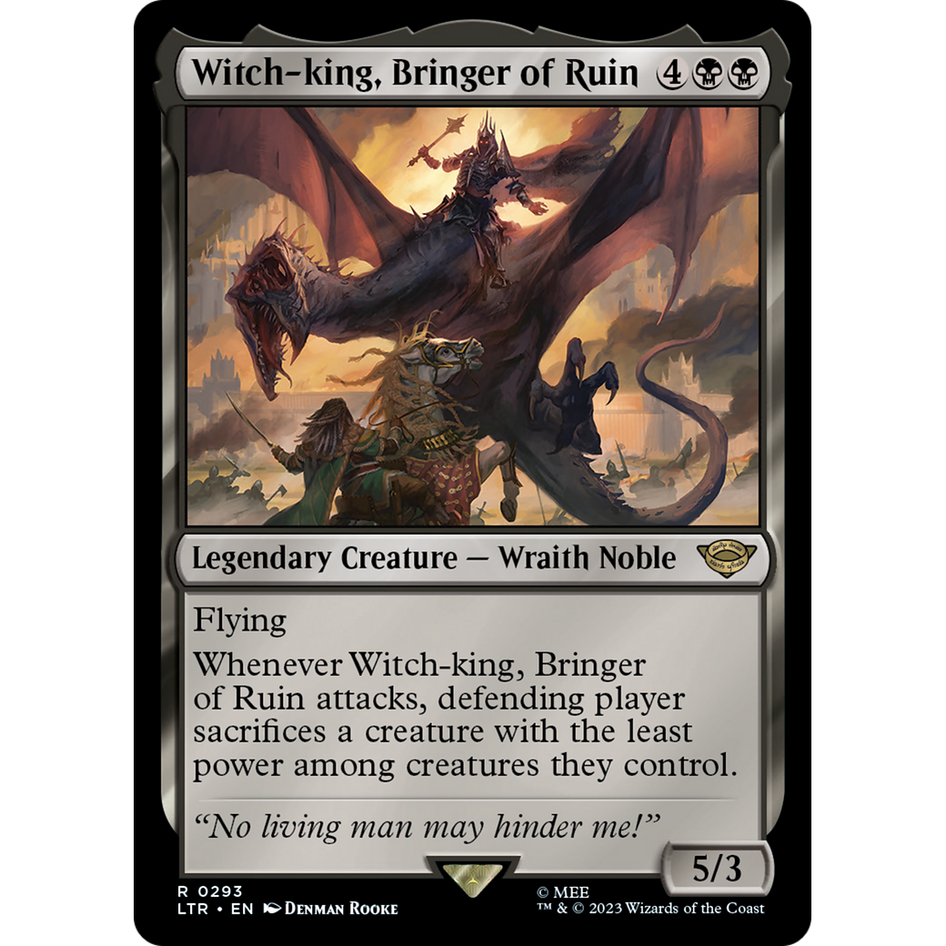 Witch-king, Bringer of Ruin (LTR-293) - The Lord of the Rings: Tales of Middle-earth