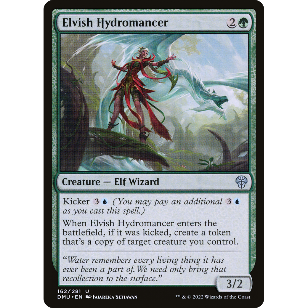 Elvish Hydromancer (DMU-162) - Dominaria United Foil