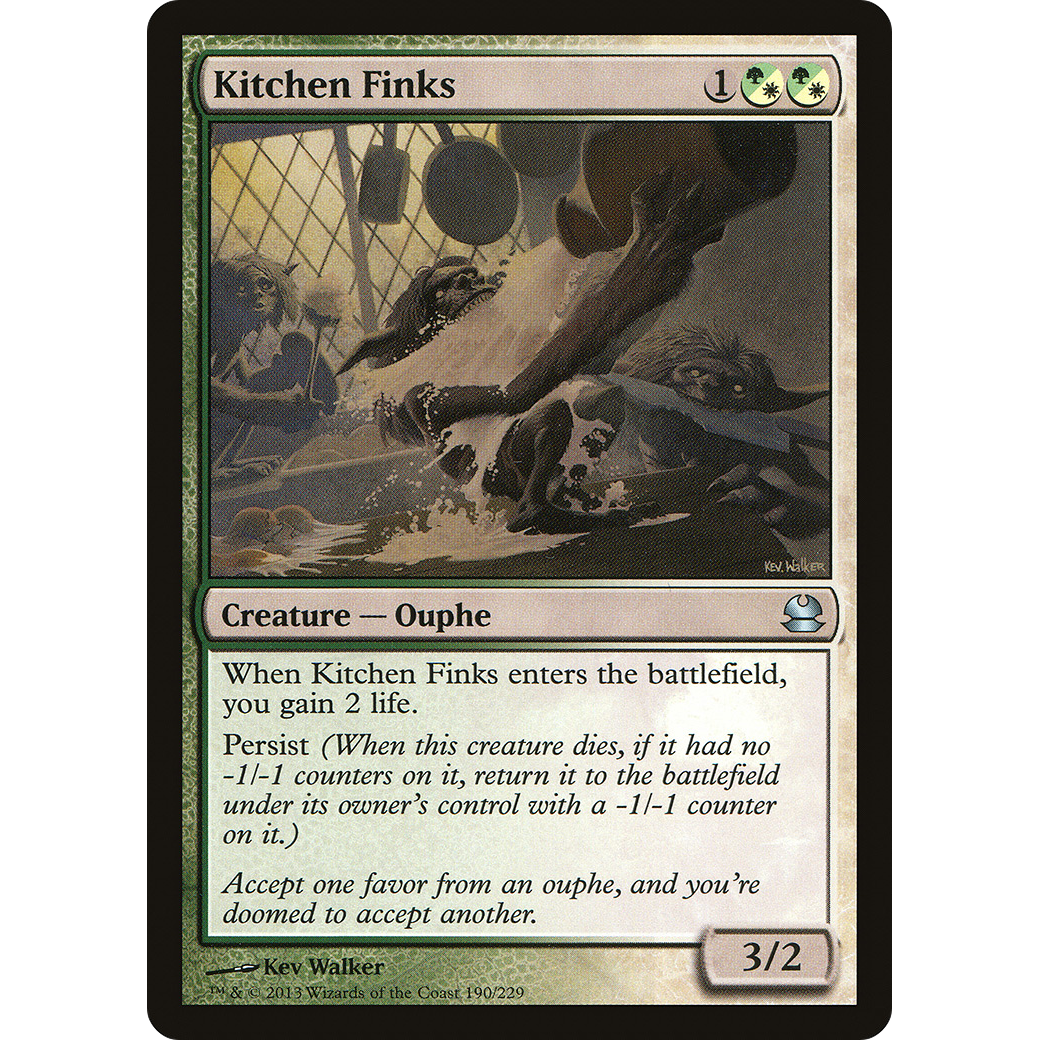 Kitchen Finks (MMA-190) - Modern Masters Foil