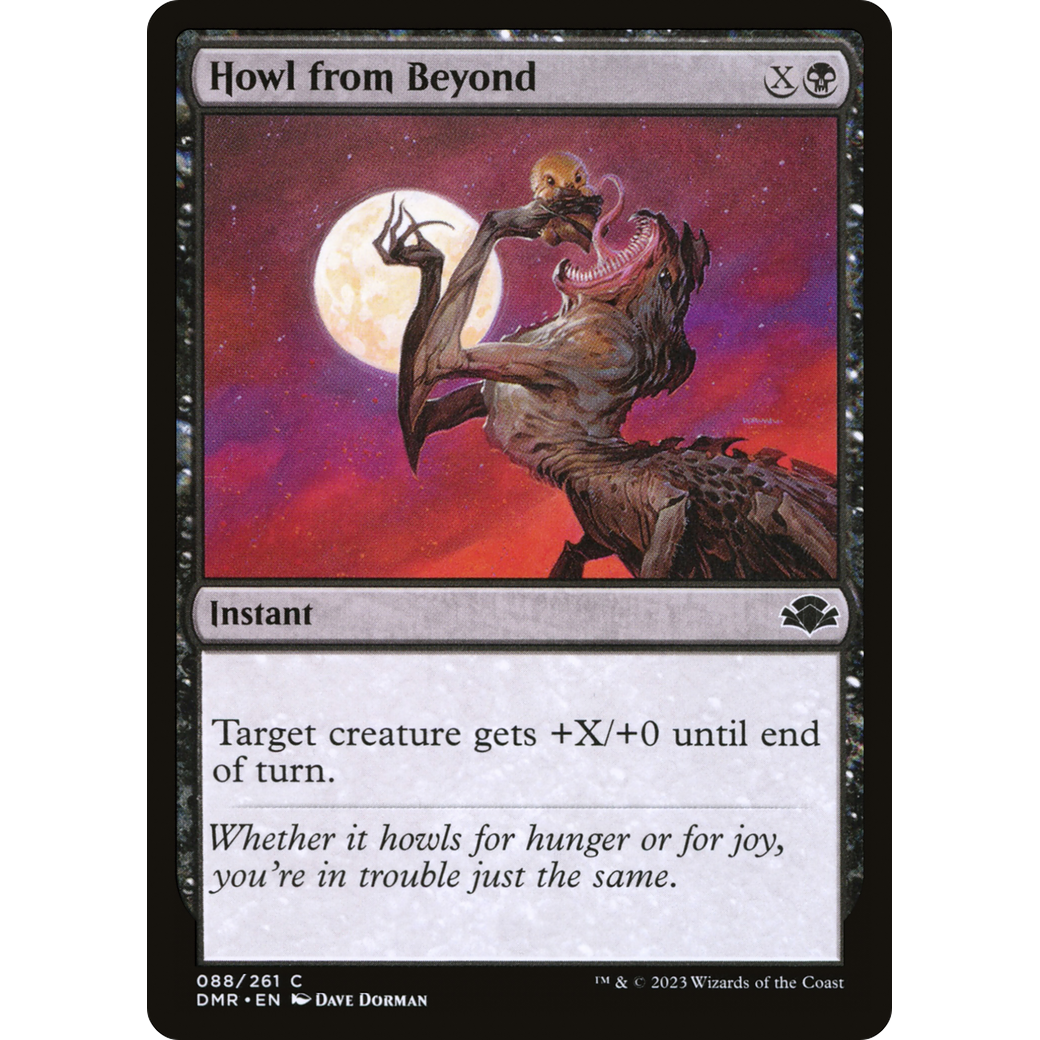 Howl from Beyond (DMR-088) - Dominaria Remastered Foil