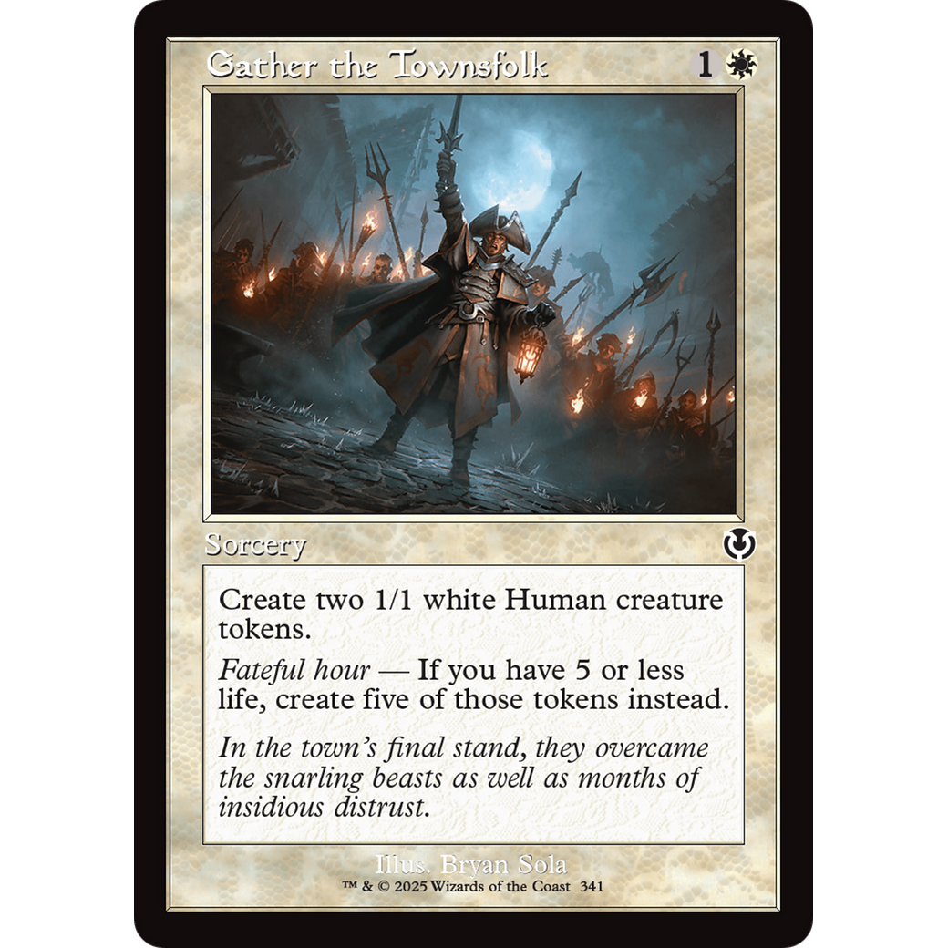Gather the Townsfolk (INR-341) - Innistrad Remastered Foil