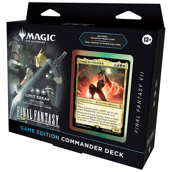 Magic The Gathering: Final Fantasy - Limit Break Commander Decks: FFVII Video Game Edition