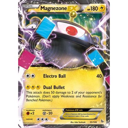 Magnezone EX 35/106 - XY  Flashfire Holofoil