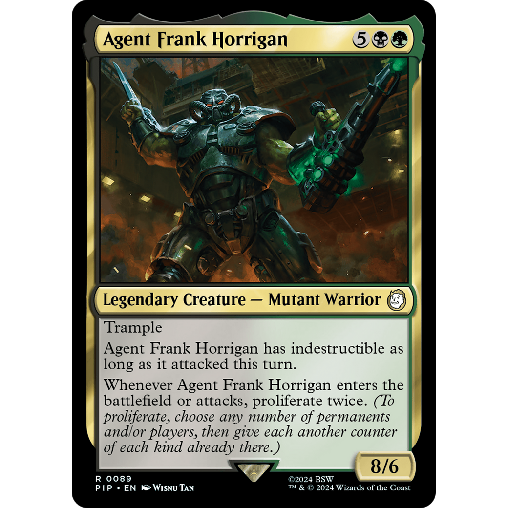 Agent Frank Horrigan (PIP-089) - Fallout Foil