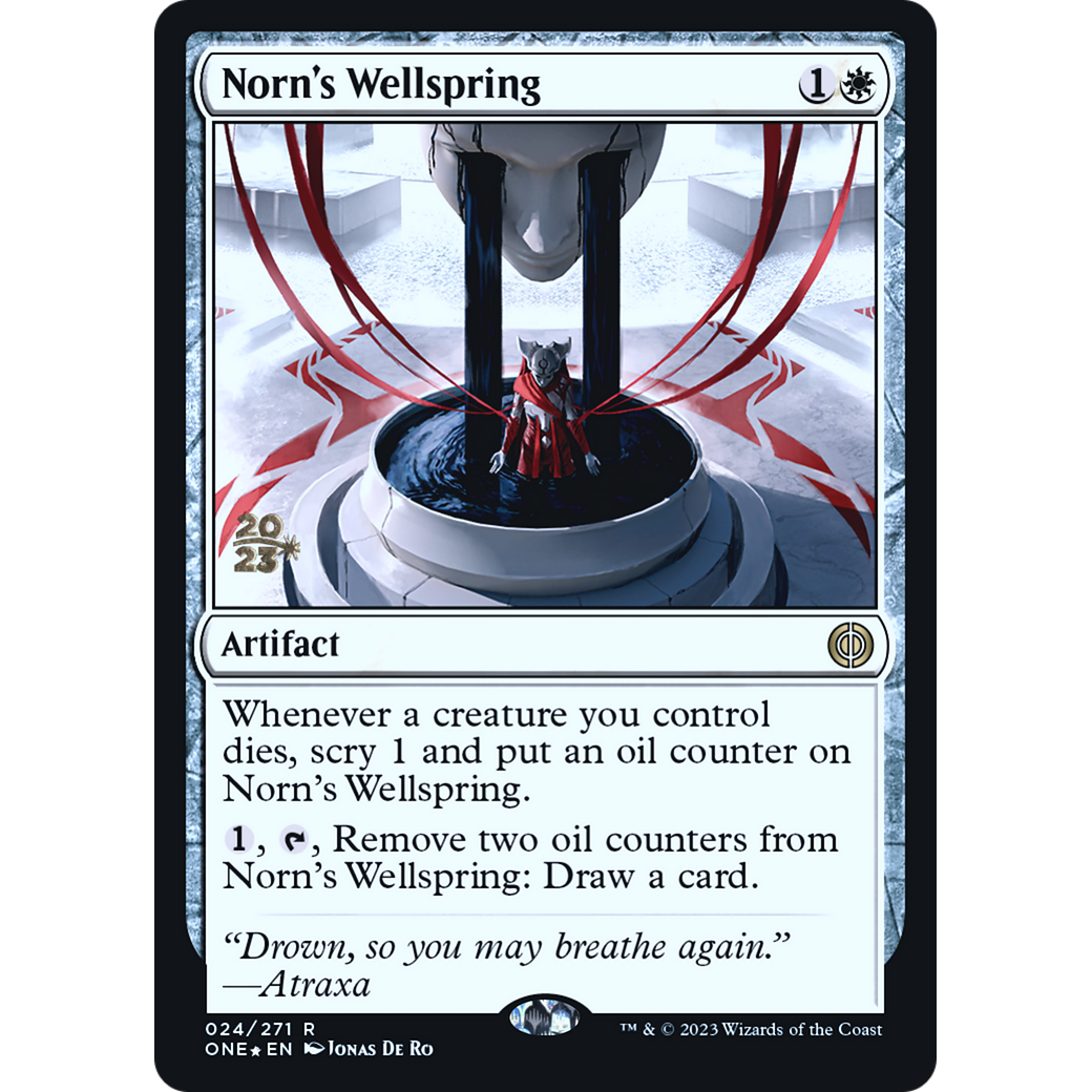 Norn's Wellspring (PRE-24S) - Phyrexia: All Will Be One Promos Foil